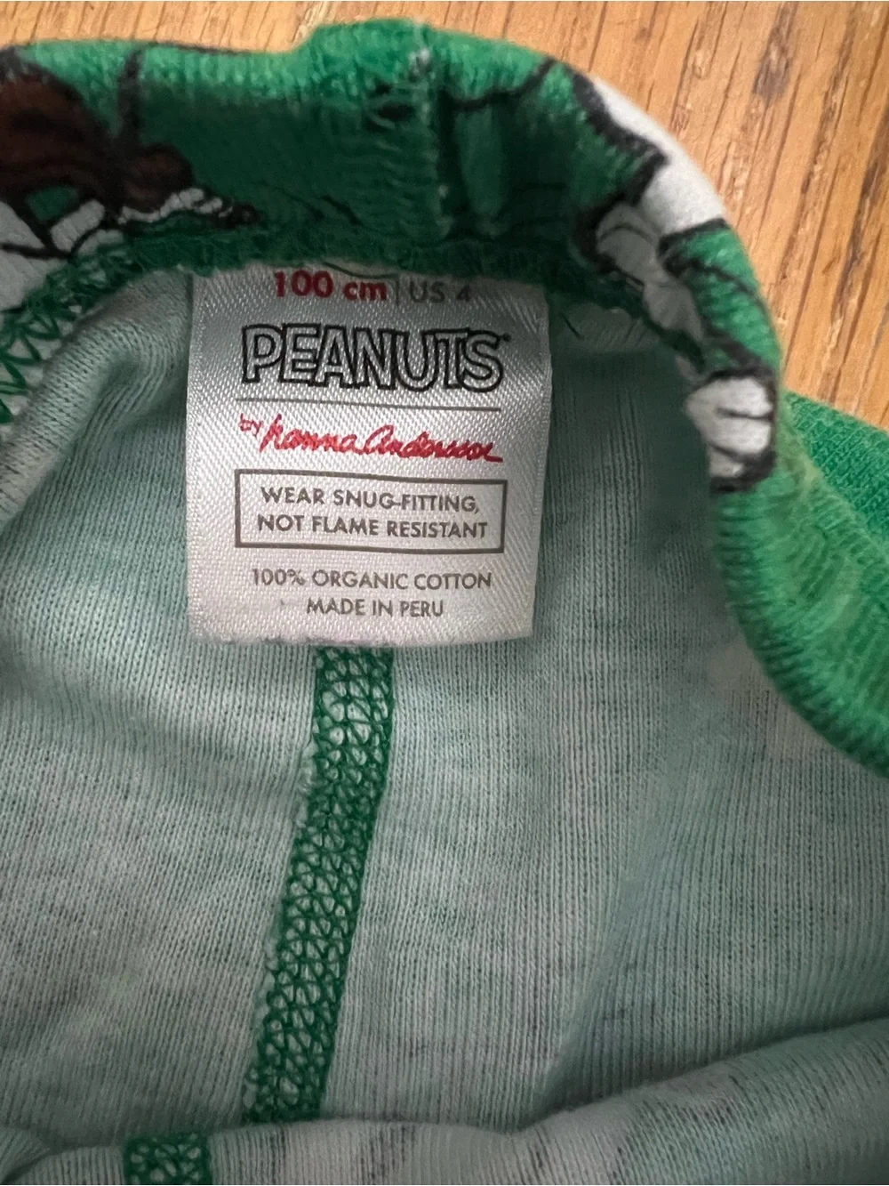 Hanna Andersson Peanuts Shamrock PJs
